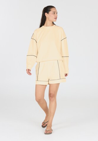 Athlecia Sweatshirt 'Nandy' in Beige