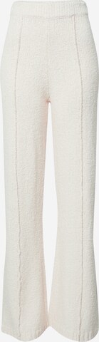 florence by mills exclusive for ABOUT YOU - Acampanado Pantalón 'Robin' en blanco: frente