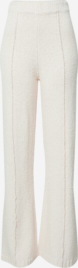 Pantaloni 'Robin' florence by mills exclusive for ABOUT YOU pe crem / alb murdar, Vizualizare produs