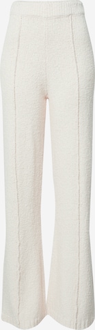 Wide leg Pantaloni 'Robin' de la florence by mills exclusive for ABOUT YOU pe alb: față