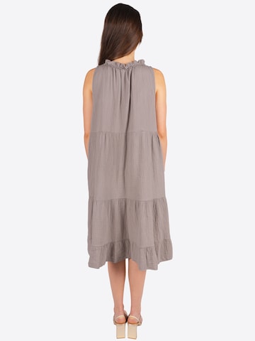 Robe Seasons of April en marron