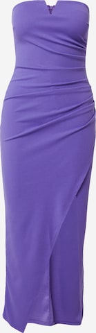 Robe 'GINA' WAL G. en violet : devant