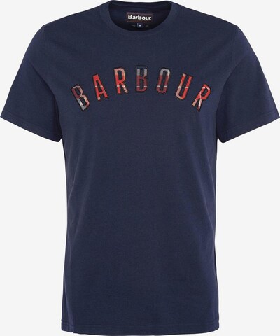 Barbour Camisa 'Ancroft' em navy / vermelho / branco, Vista do produto