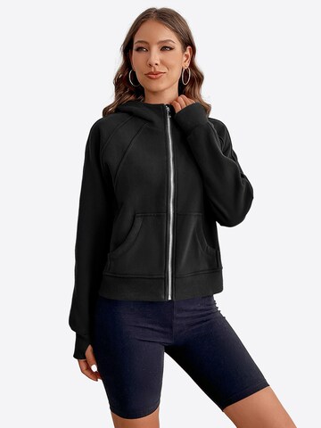 Imily Bela Jopa na zadrgo | črna barva: sprednja stran