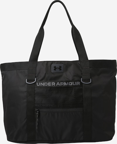 UNDER ARMOUR Sac de sport 'Essentials' en gris / noir, Vue avec produit