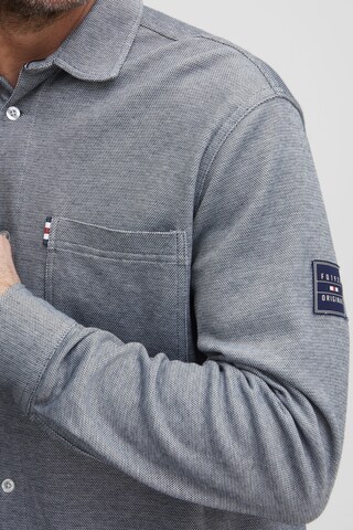 FQ1924 - Regular Fit Camisa 'Oliver' em cinzento