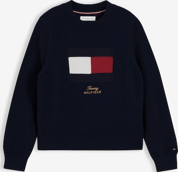 Pull-over TOMMY HILFIGER en bleu : devant