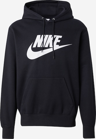 Sweat-shirt 'CLUB' Nike Sportswear en noir : devant