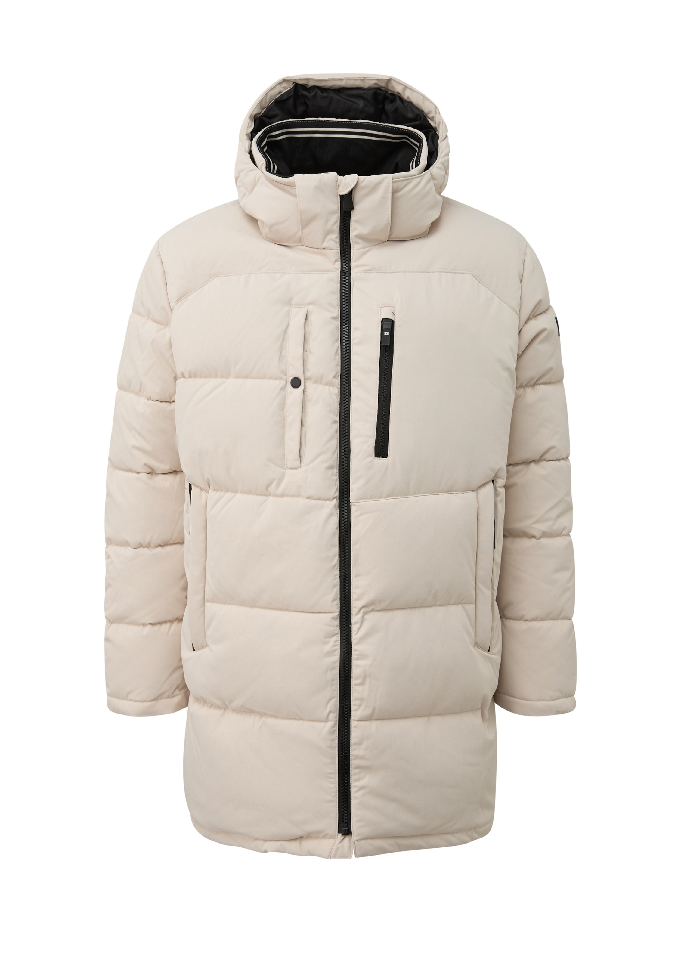s.Oliver Men Big Sizes Зимняя куртка в Бежевый: спереди