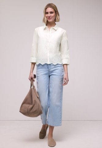 STREET ONE Bluse in Weiß