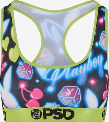 PSD Bustier Rintaliivi 'Airbrush' värissä musta: etupuoli
