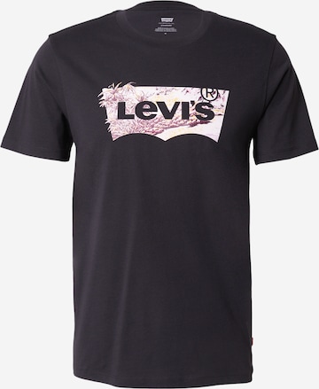 LEVI'S ® regular Μπλουζάκι σε μαύρο: μπροστά