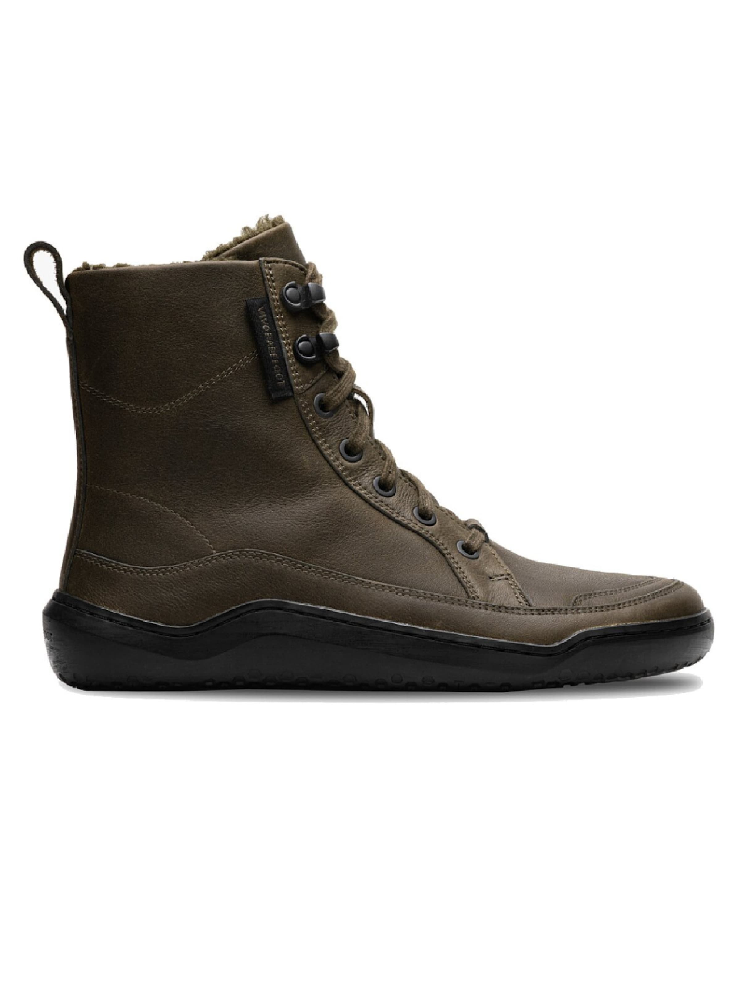 Vivo Barefoot Boots 'GOBI BOOT WINTERISED' i grøn: forside