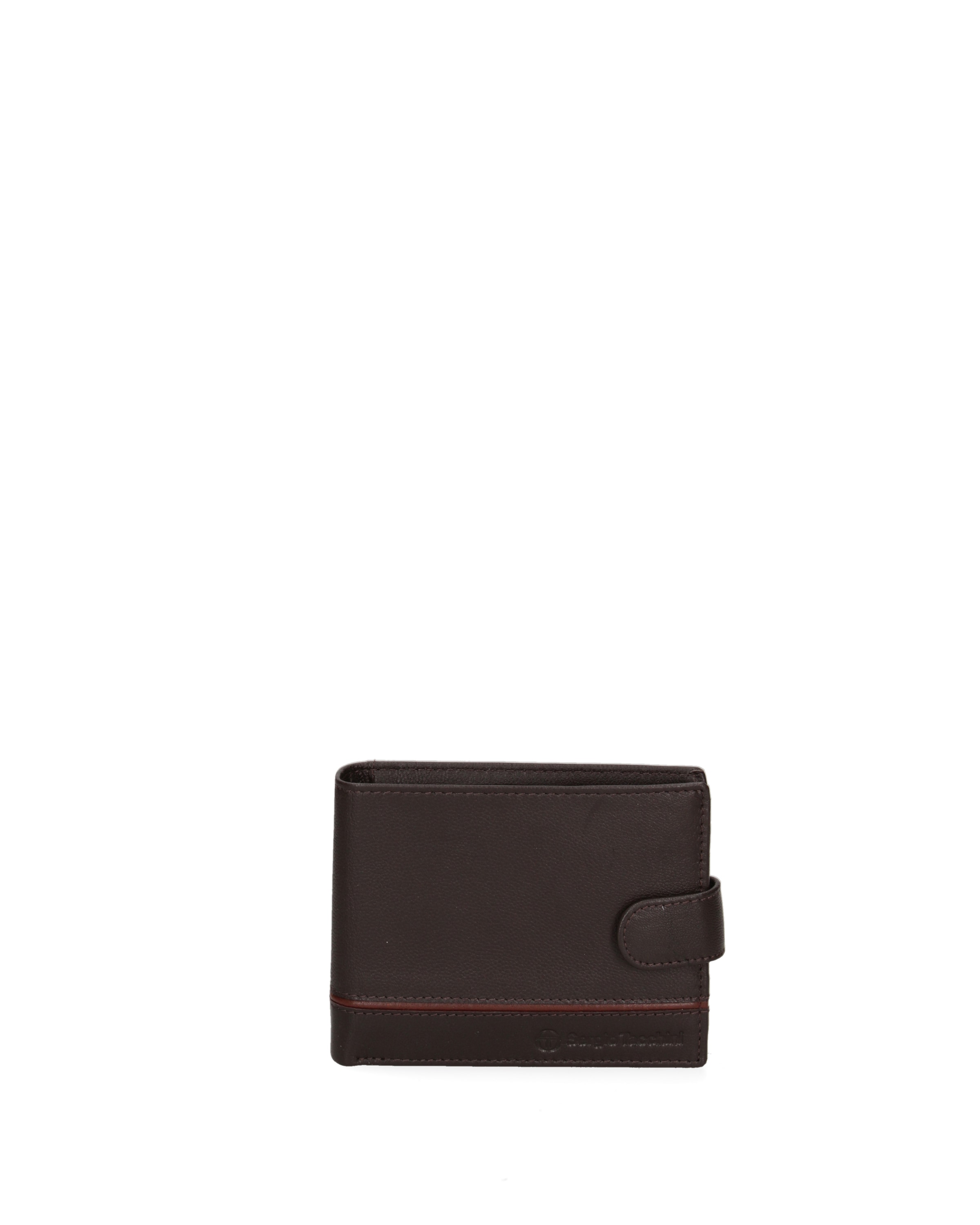 Porte-monnaies Sergio Tacchini en marron : devant