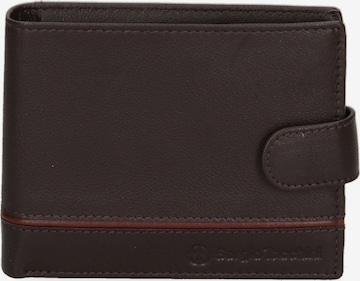 Porte-monnaies Sergio Tacchini en marron : devant
