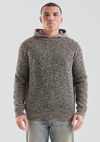 QS Pullover in Grau: Vorderseite