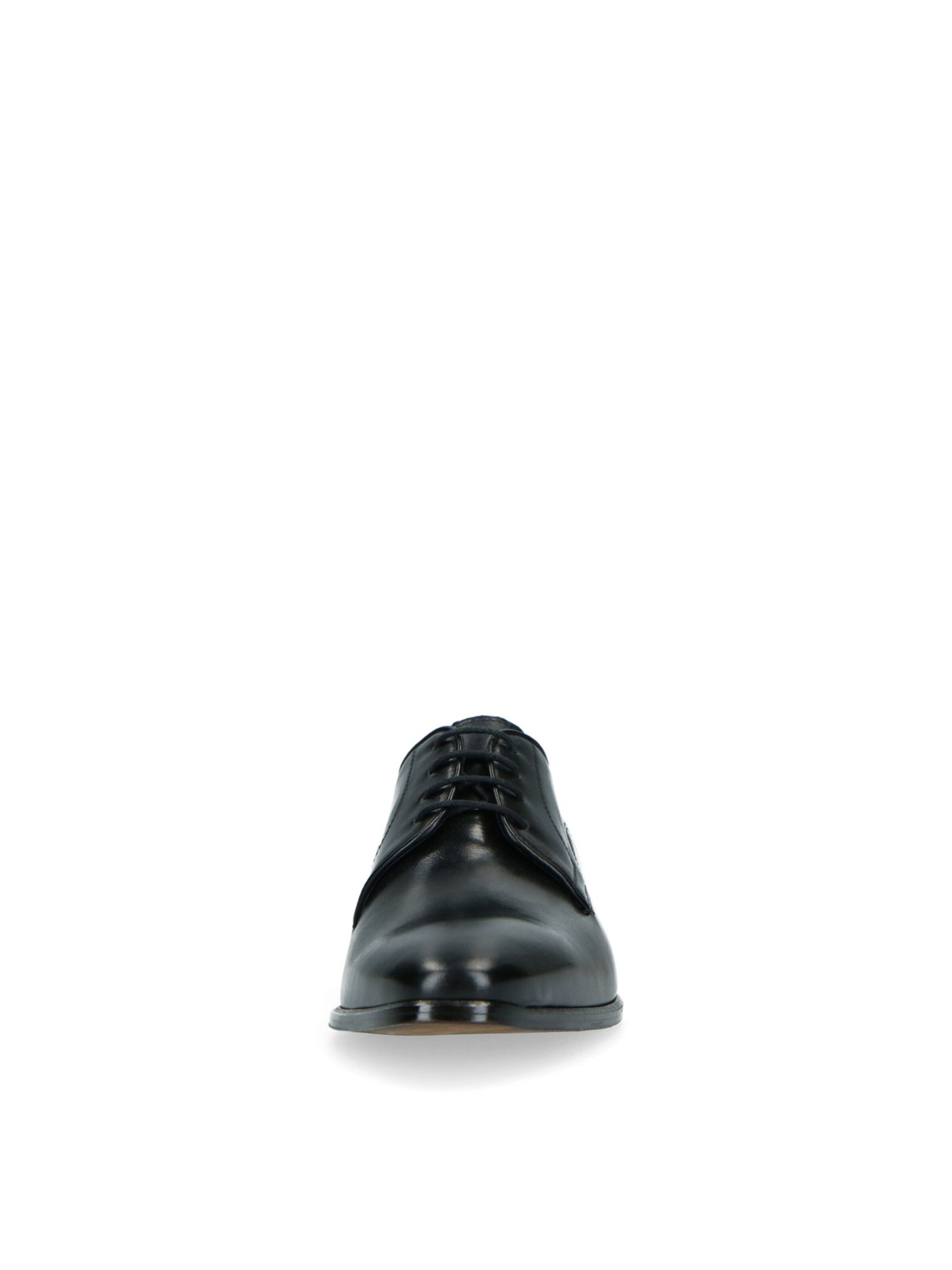 MANFIELD Lace-Up Shoes in Black