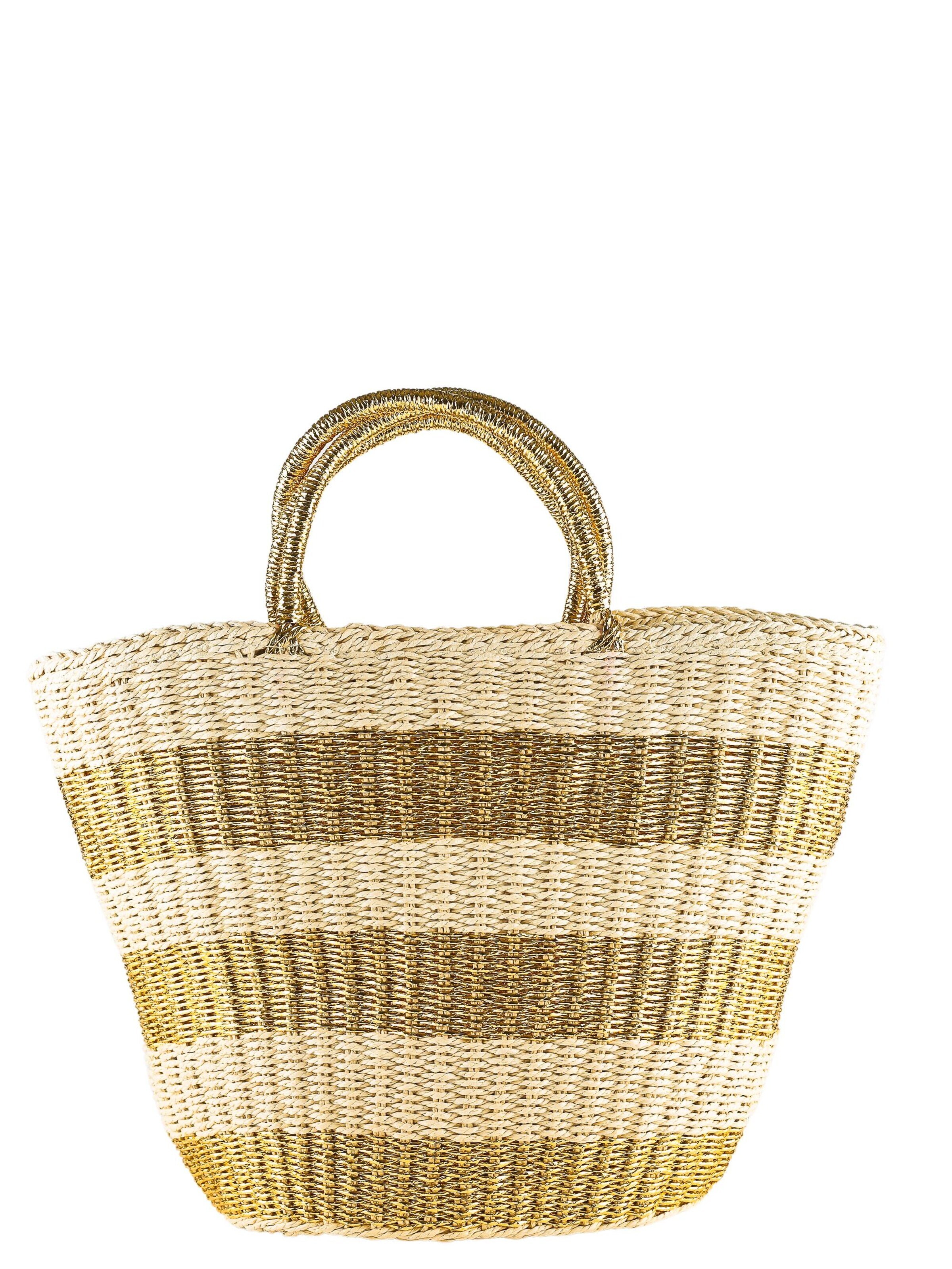 COLLEZIONE ALESSANDRO Shoulder Bag 'Aurel' in Gold