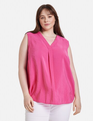 SAMOON Bluse in Pink: predná strana