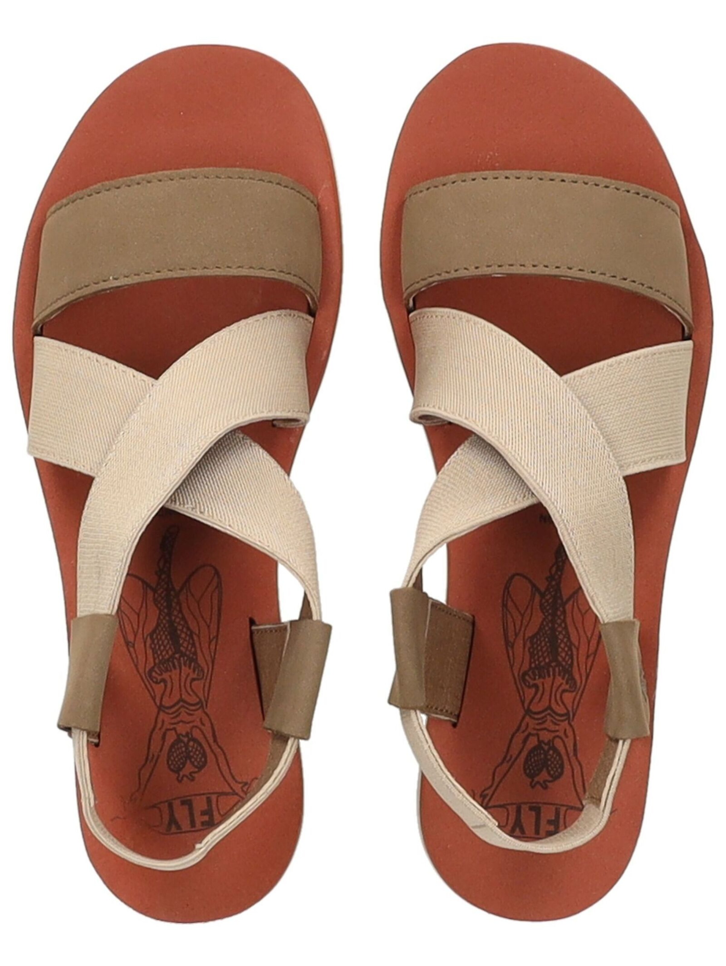 Sandales à lanières FLY LONDON en gris