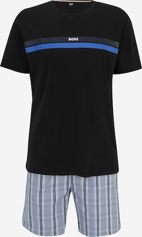 BOSS Black Pajama short in Blue: front