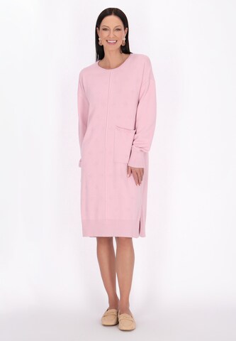 Usha Knit dress in Purple: front