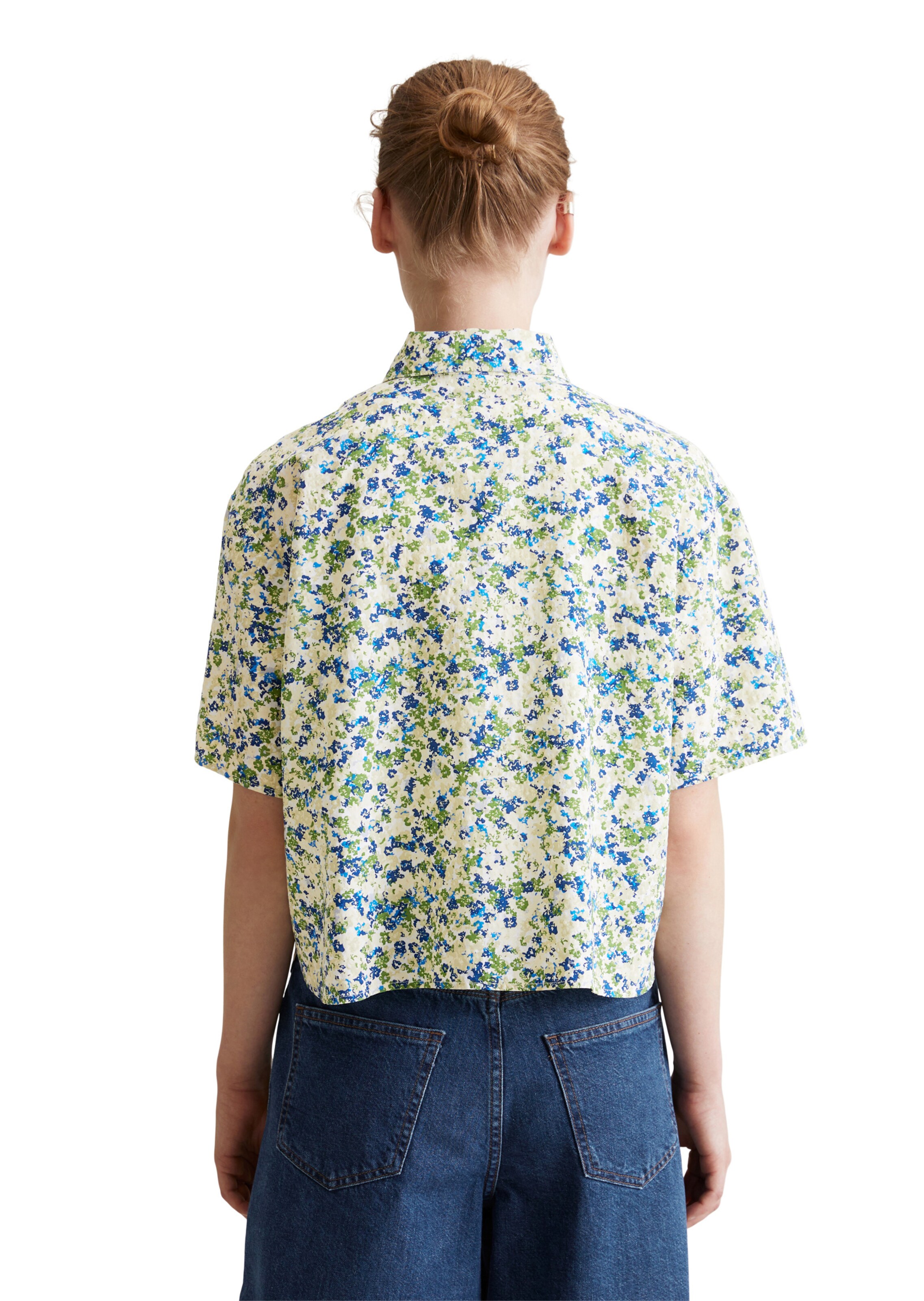 Marc O'Polo DENIM Bluse in Grün