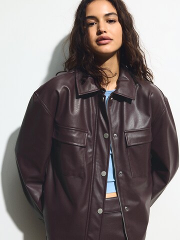 Pull&Bear Jacke in Rot