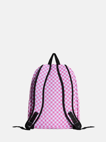 VANS Backpack 'VANS OLD SKOOL CHECK ZAINO' in Pink