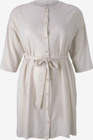 Robe-chemise Tom Tailor Women + en blanc : devant