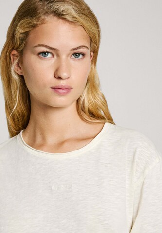 T-shirt 'FLOREN' Pepe Jeans en blanc