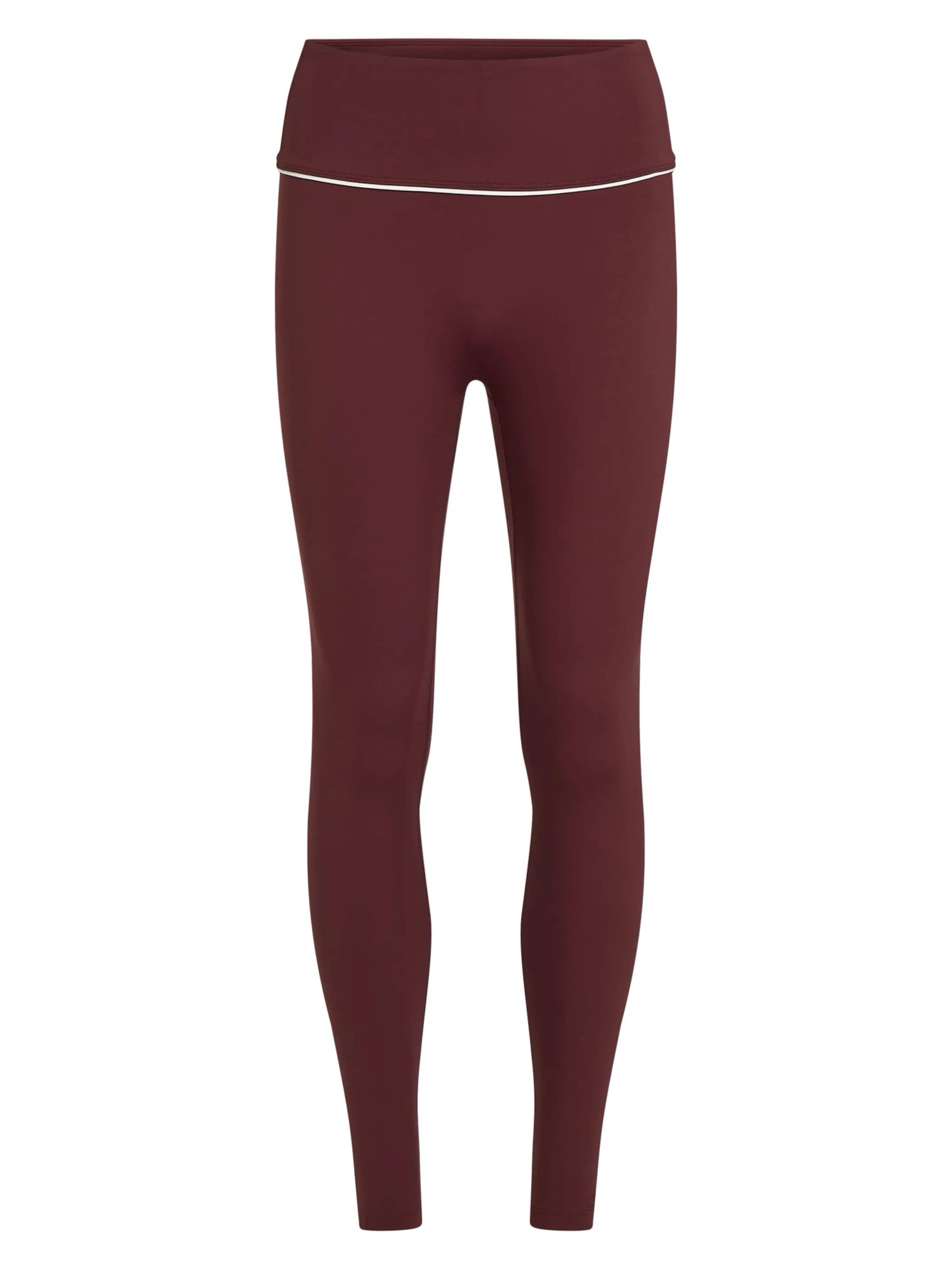 Karl Lagerfeld Skinny Broek in Rood: voorkant