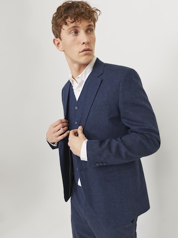 Coupe slim Veste de costume 'Riviera' JACK & JONES en bleu