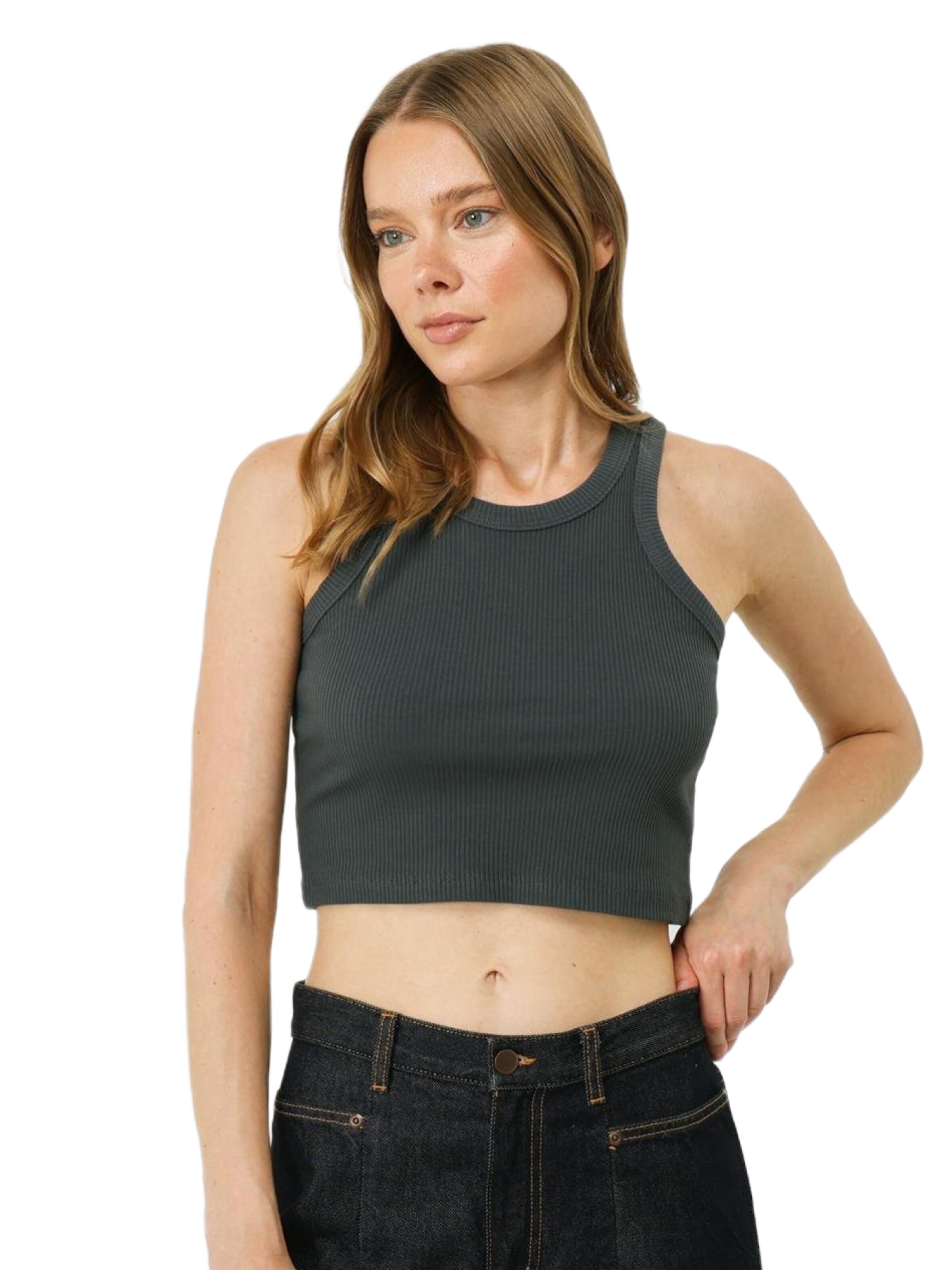 Haut C&City en gris : devant