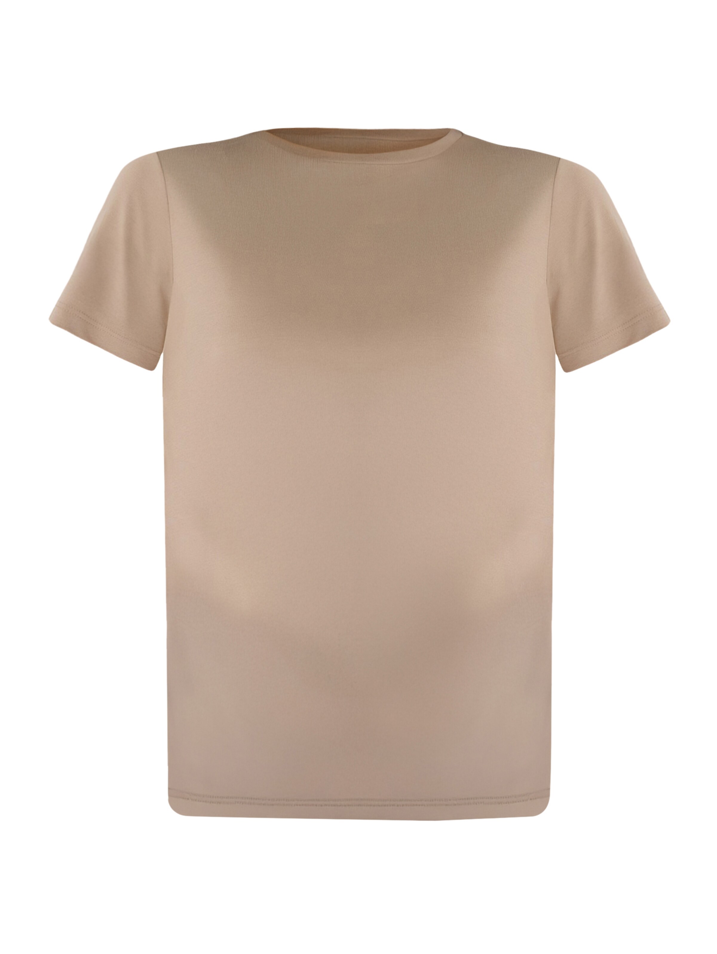 No Matter What Shirt in Beige: voorkant