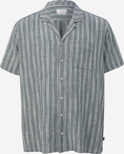 s.Oliver Button Up Shirt in Navy / White, Item view