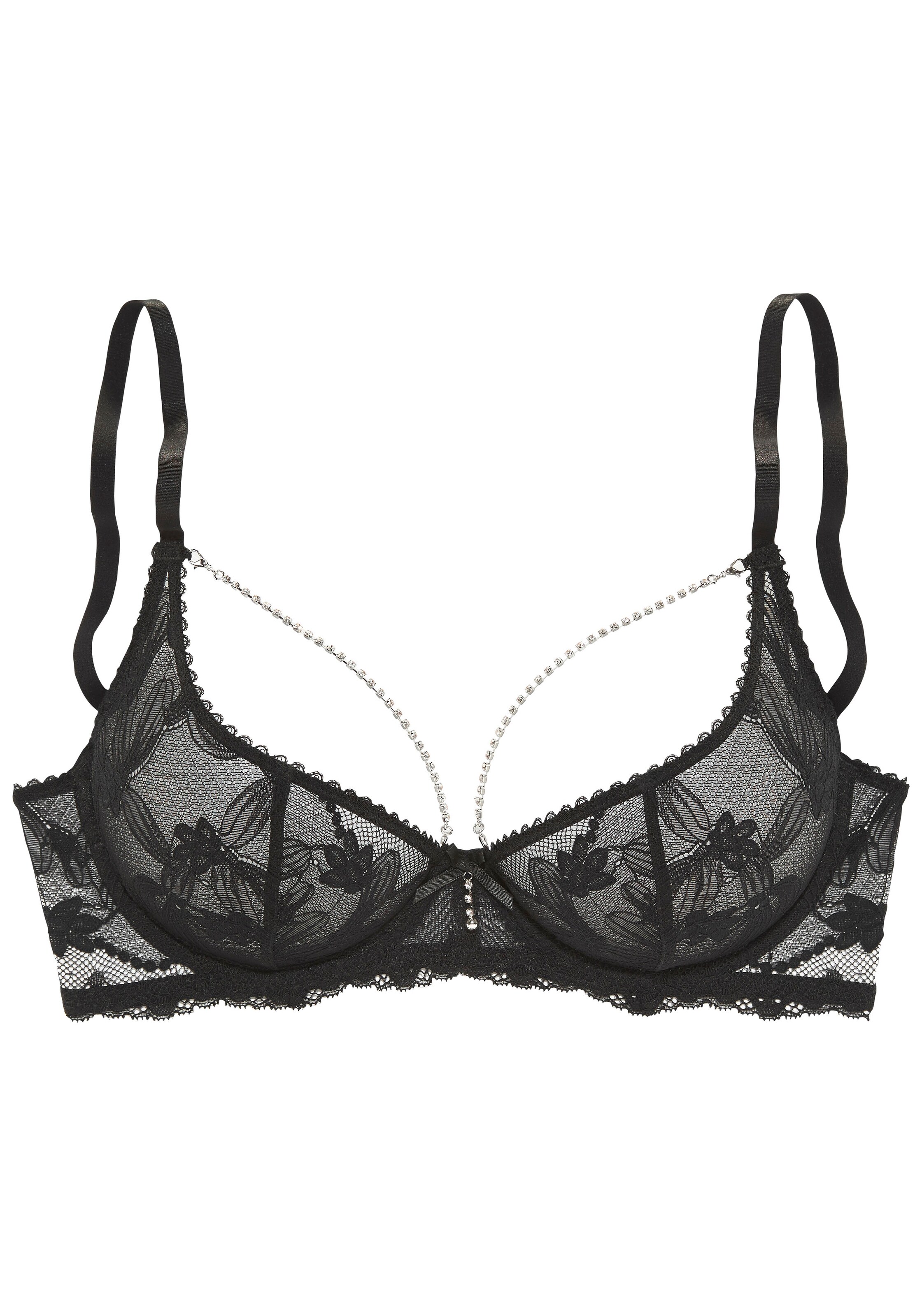 juoda LASCANA Liemenėlė: priekis