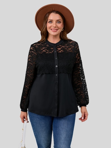 LapaPlus - Blusa 'Women Tops' en negro: frente
