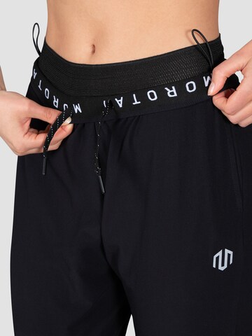 MOROTAI Tapered Workout Pants 'Kansei' in Black