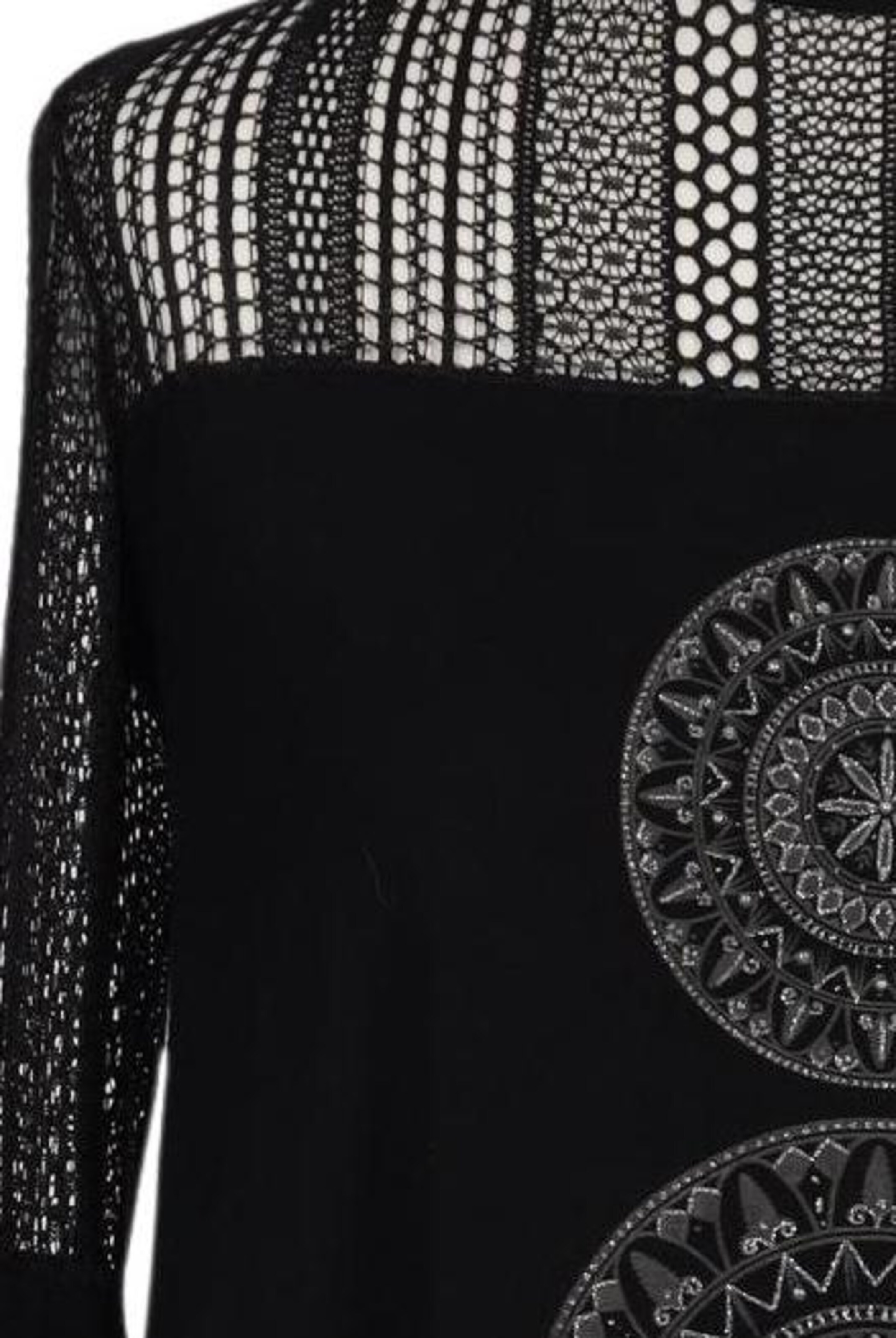 Desigual Bluse M in Schwarz
