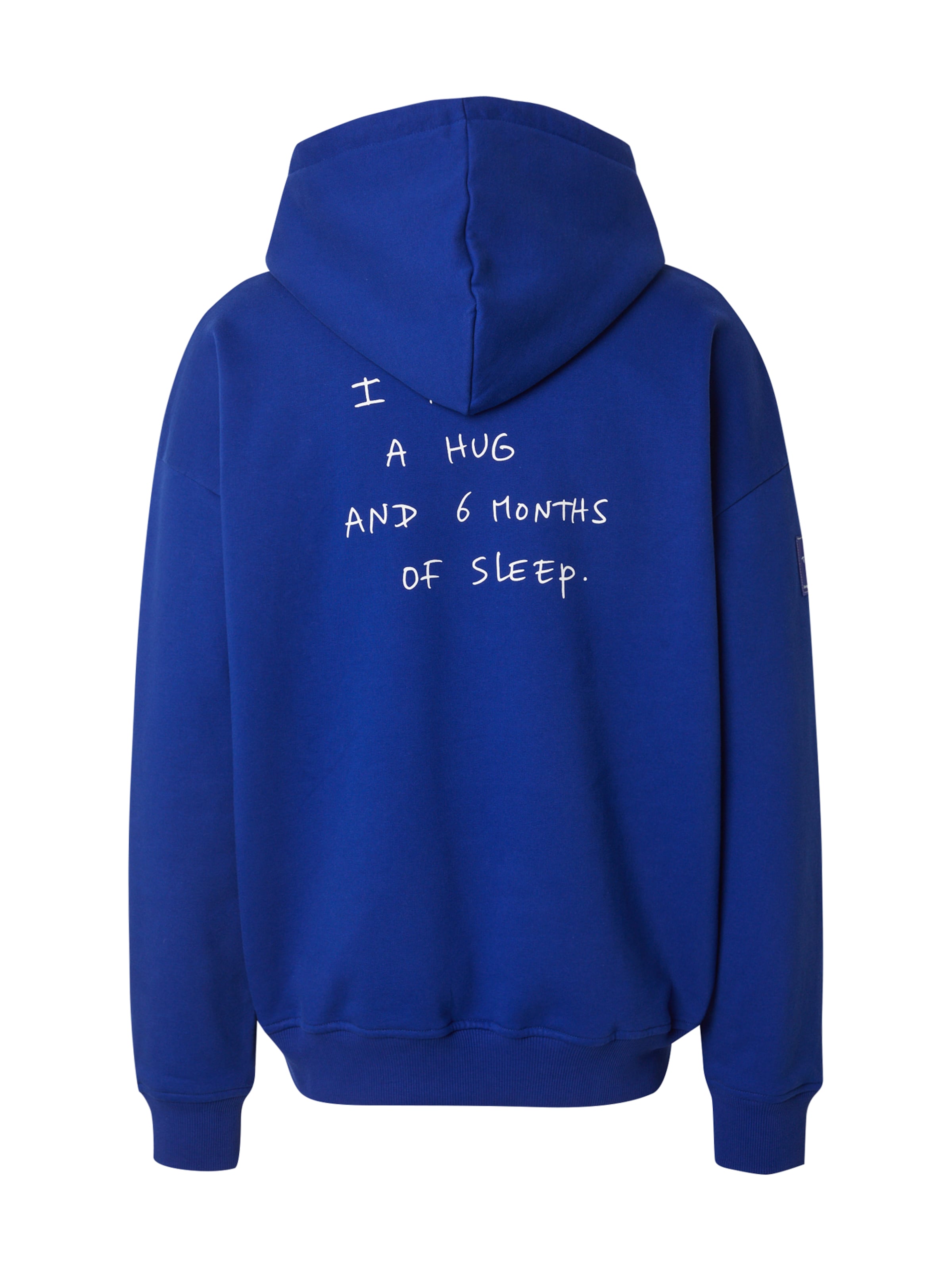 Today I did nothing Sweatshirt i blå