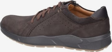 JOMOS Athletic Lace-Up Shoes in Brown: front