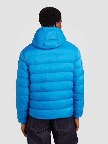 TOMMY HILFIGER Tussenjas in Blauw