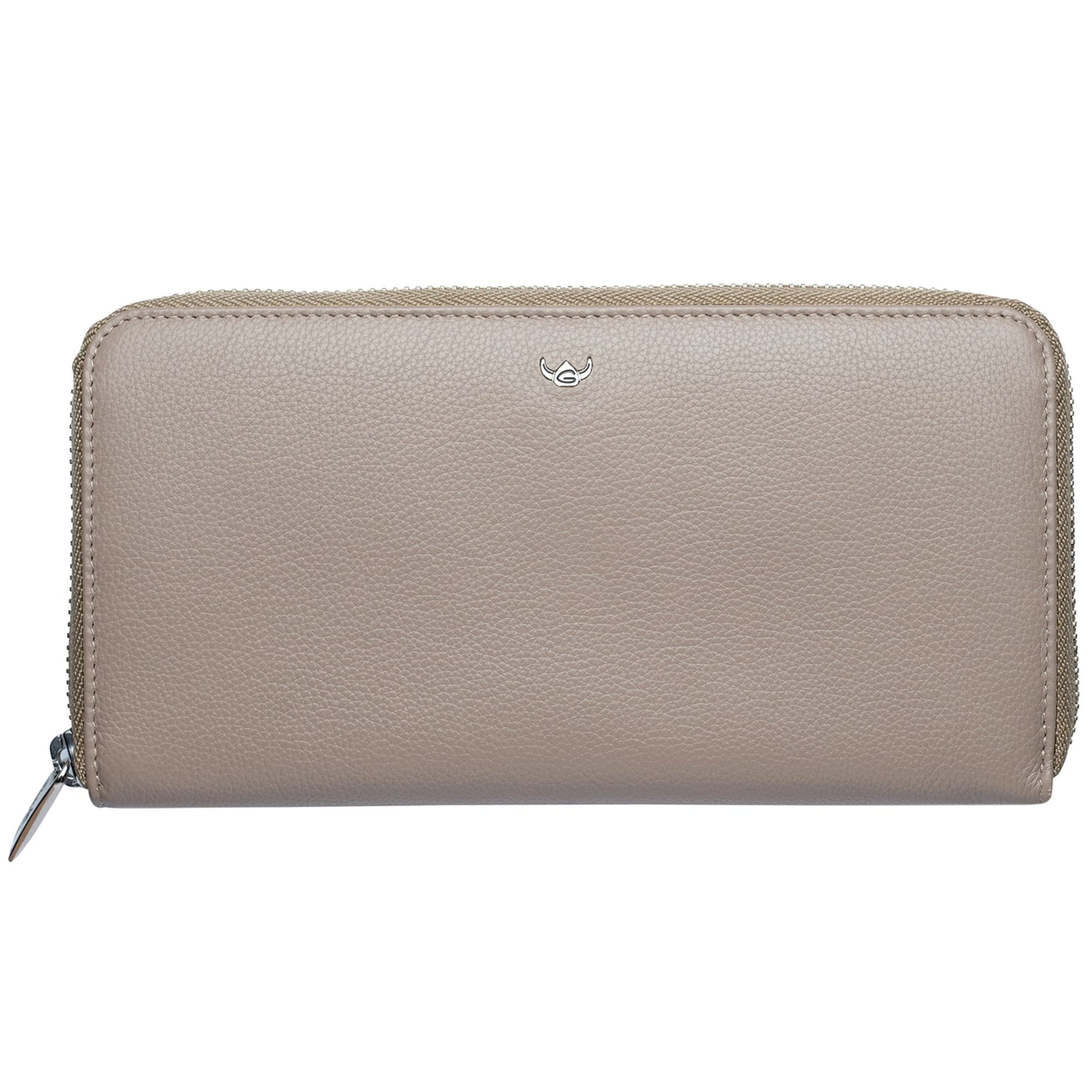 GOLDEN HEAD Portemonnee 'Madrid' in Grijs: voorkant