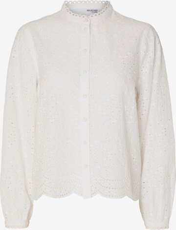 SELECTED FEMME - Blusa 'Tatiana' en blanco: frente