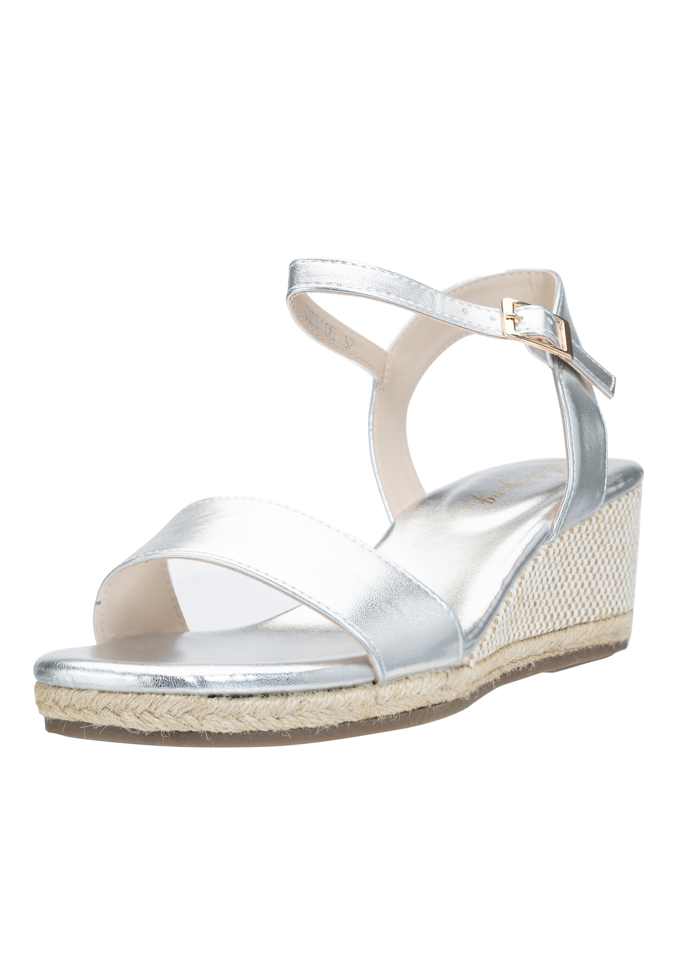 Salinyang Sandaal in Zilver: voorkant
