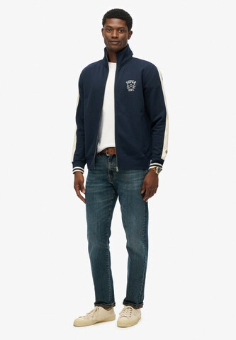 Veste de survêtement 'Athletic Club' Superdry en bleu
