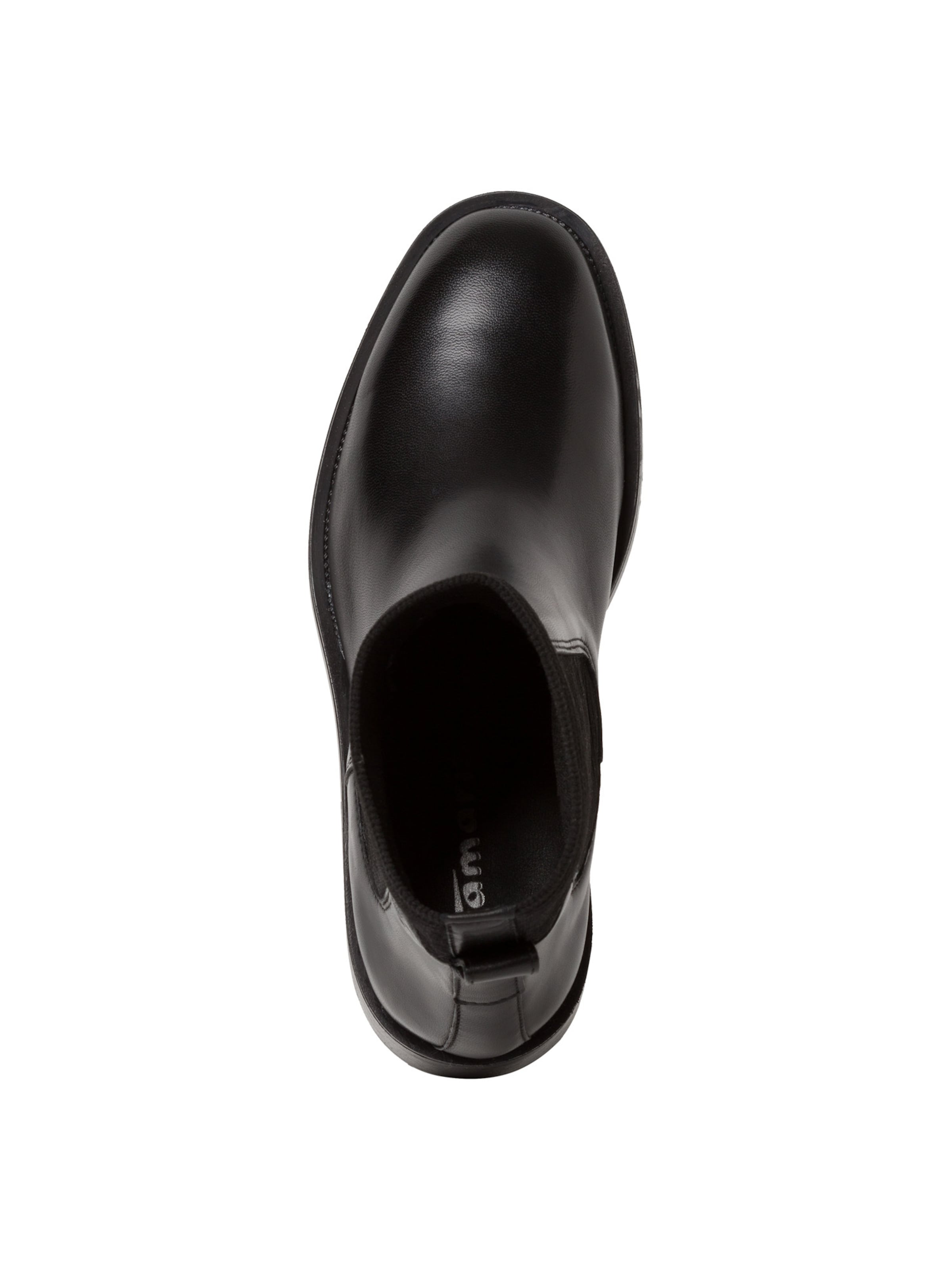 Tamaris Chelsea boots in Zwart