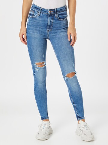 River Island Skinny Τζιν 'CARRERO' σε μπλε: μπροστά