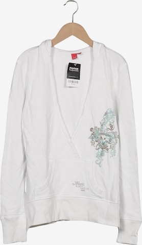 EDC BY ESPRIT Kapuzenpullover S in Weiß: Vorderseite